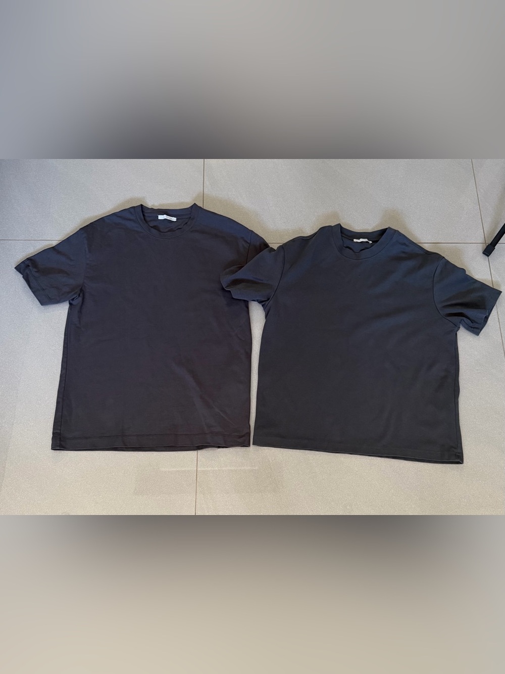 Zara Gray T-Shirts Bundle of 2 Size M